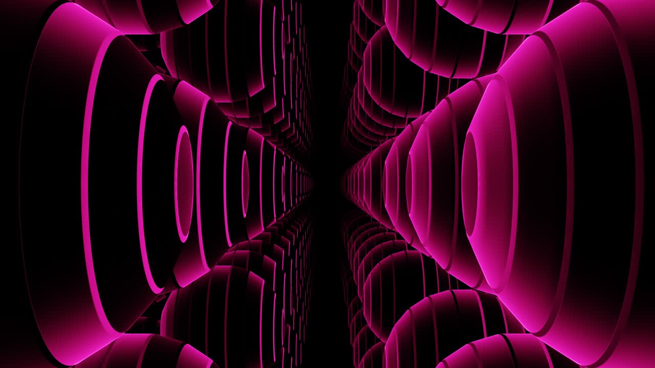 el fondo abstracto del bucle vj - corredor de esferas.