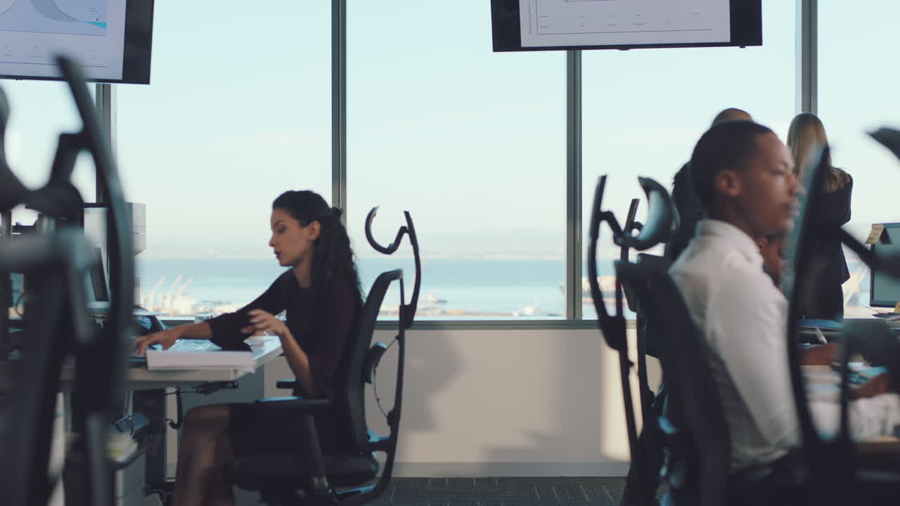 전화 통화, 사무실에서 회사 또는 비즈니스 사람들