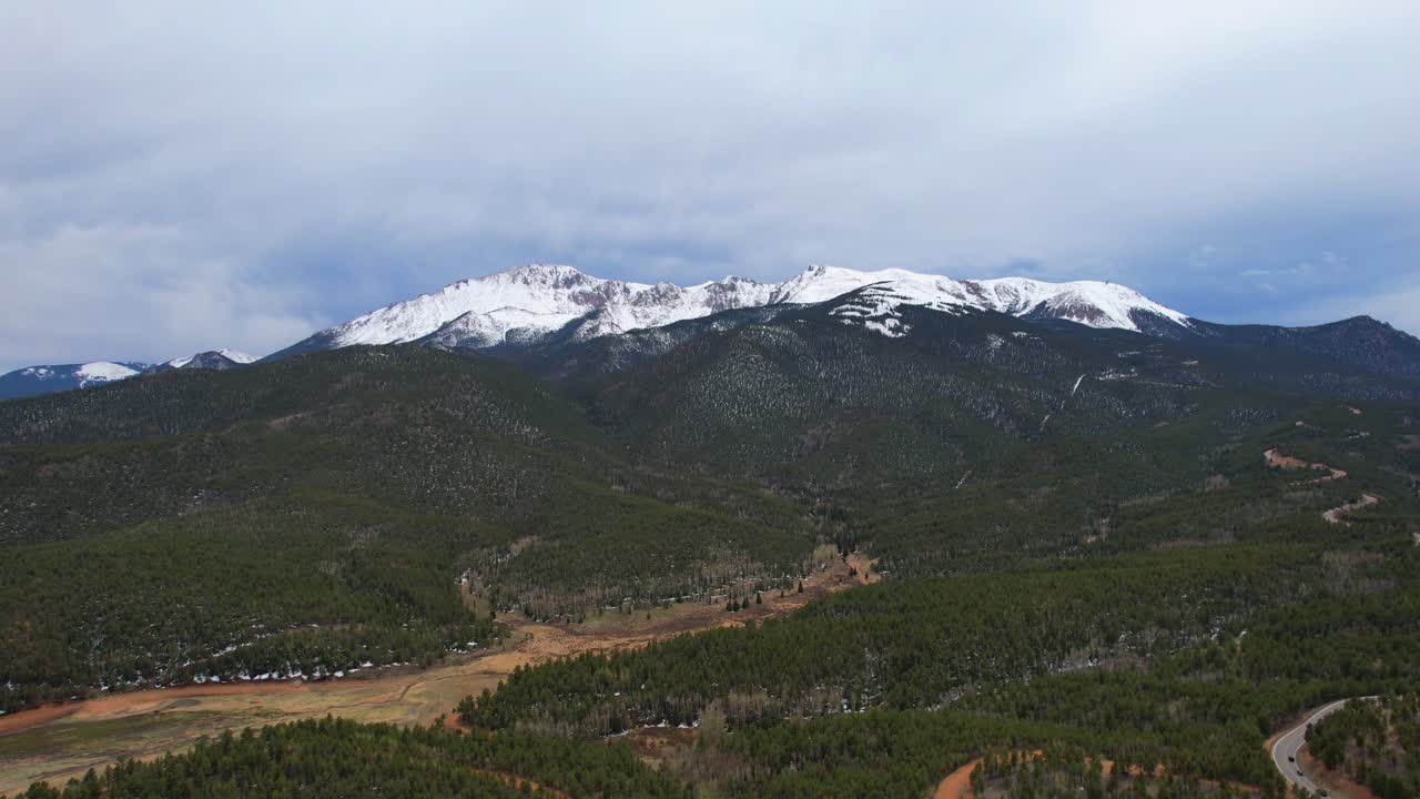 montaña rocosa en colorado springs