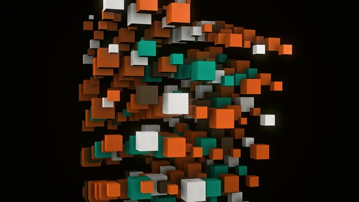Abstract 3D Cubes