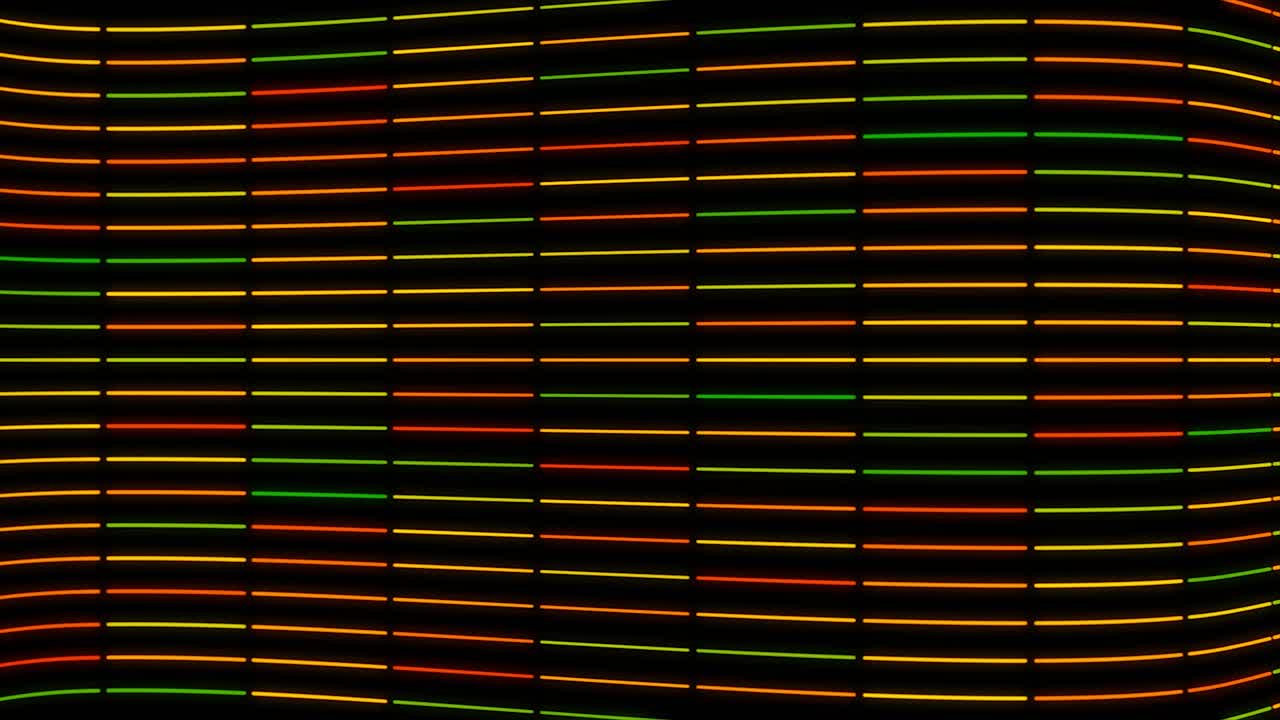 fondo abstracto de líneas de neón