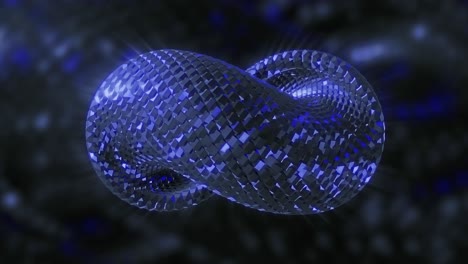 forma astratta dell'infinito 3d