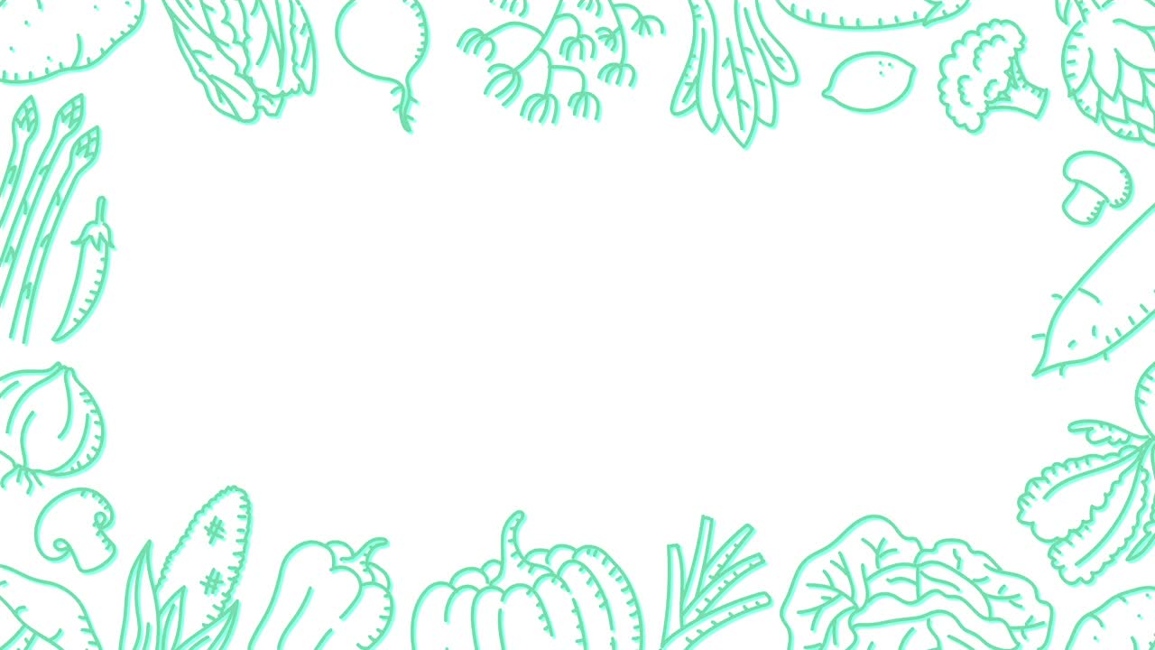 초록색 배경, 어린이 손으로 그린 개념 디자인, 색 배경에 고립된 일러스트레이션, 4k, 중앙 직사각형 복사 공간