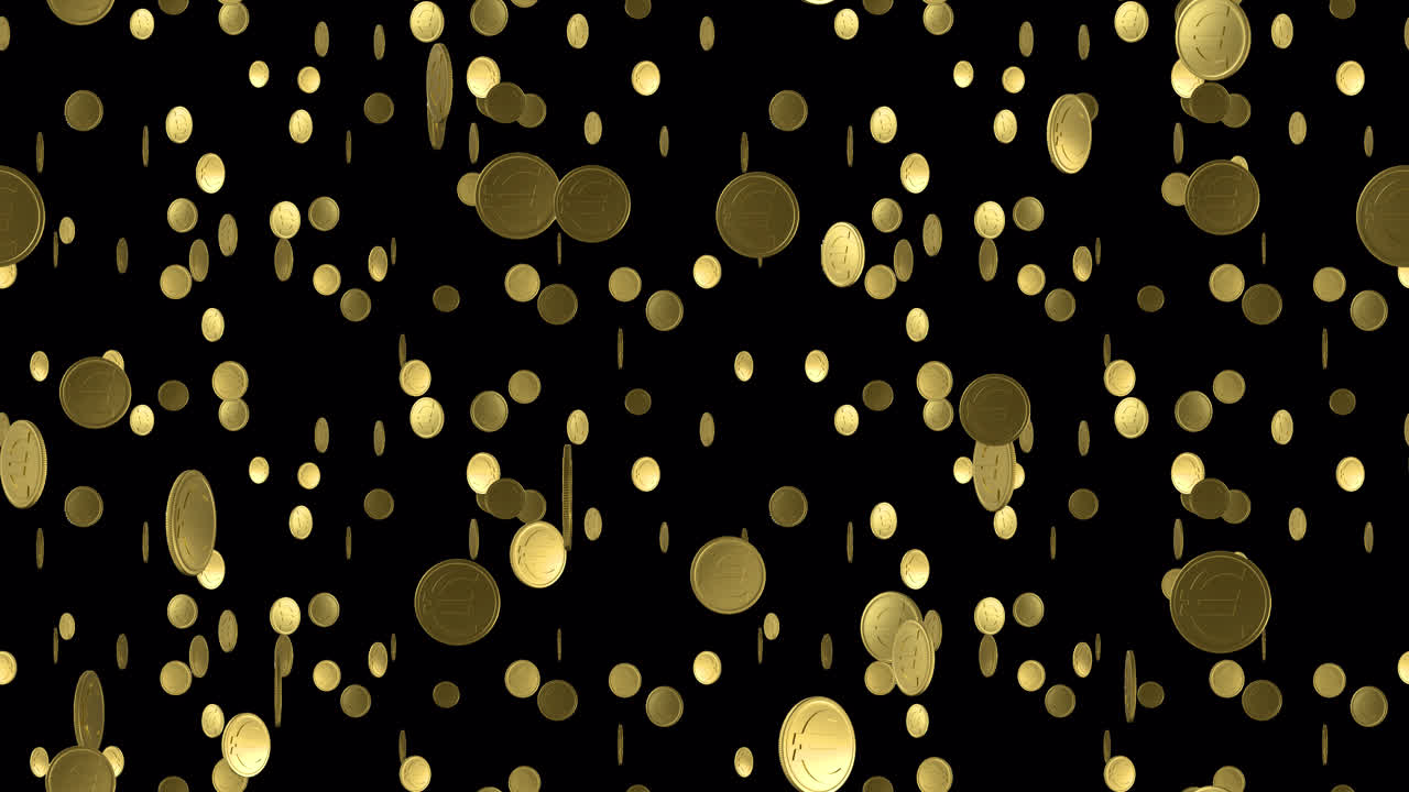 ユーロ ゴールド コイン ループ タイル アルファ