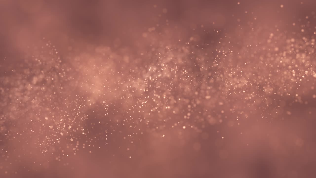 Animated New years of Christmas overlay with pink bokeh lights