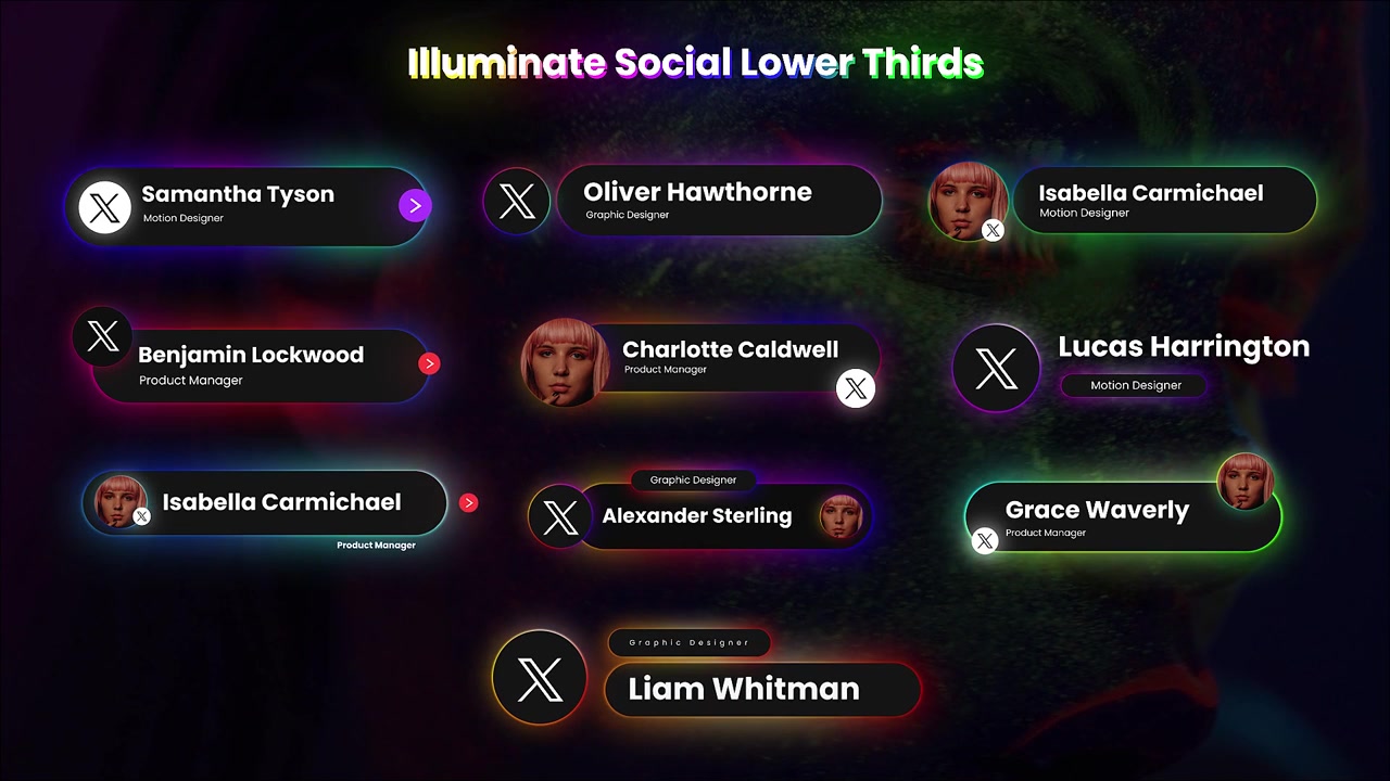 Illuminate Social Lower Thirds