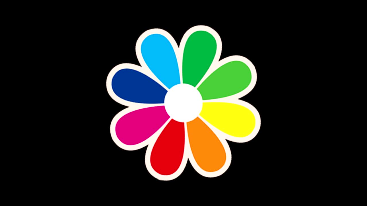 4k 비디오 모델 스트로보스코픽 및 최면 효과, 16:9 비디오 형식