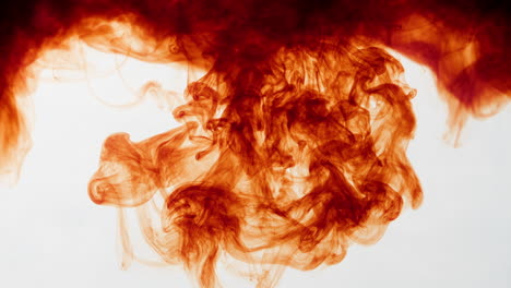 bright-orange-clouds,-x-ray-effect,-sulfur-smoke-liquid-visual,-fume-smoke-rising-onto-rusty-red-and-white-background