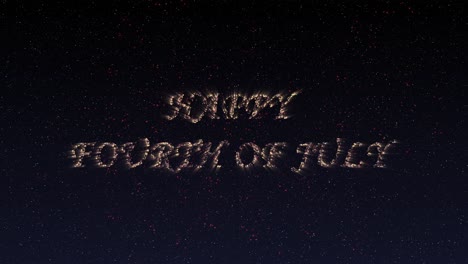 amazing animation for 4th of july fireworks