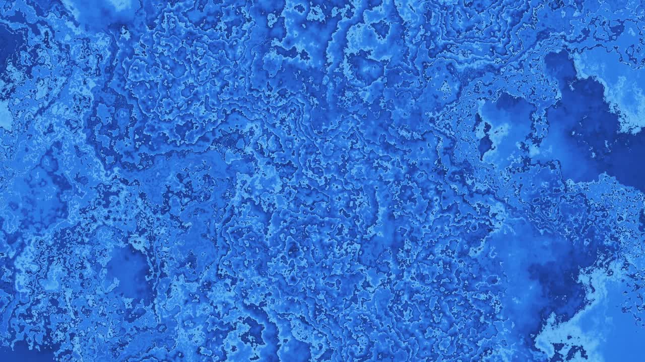 움직이는 파란 파동으로 배경의 애니메이션