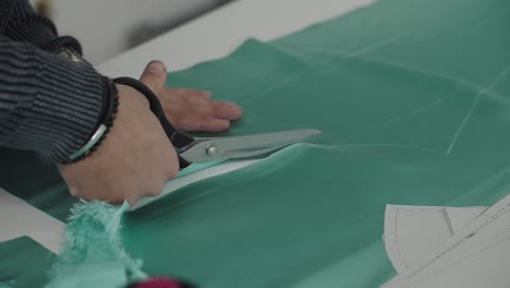 tela turquesa de corte a medida para prendas de vestir