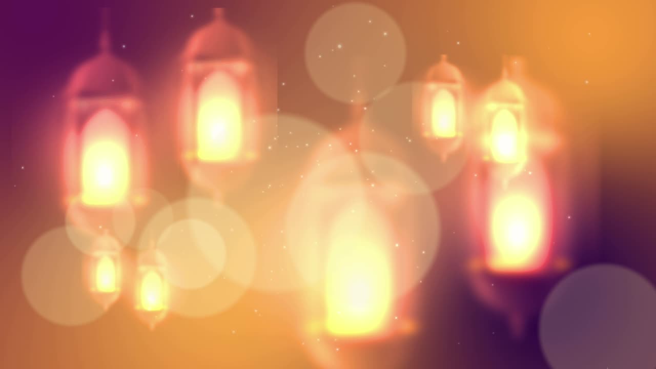 linterna de la vela de ramadán