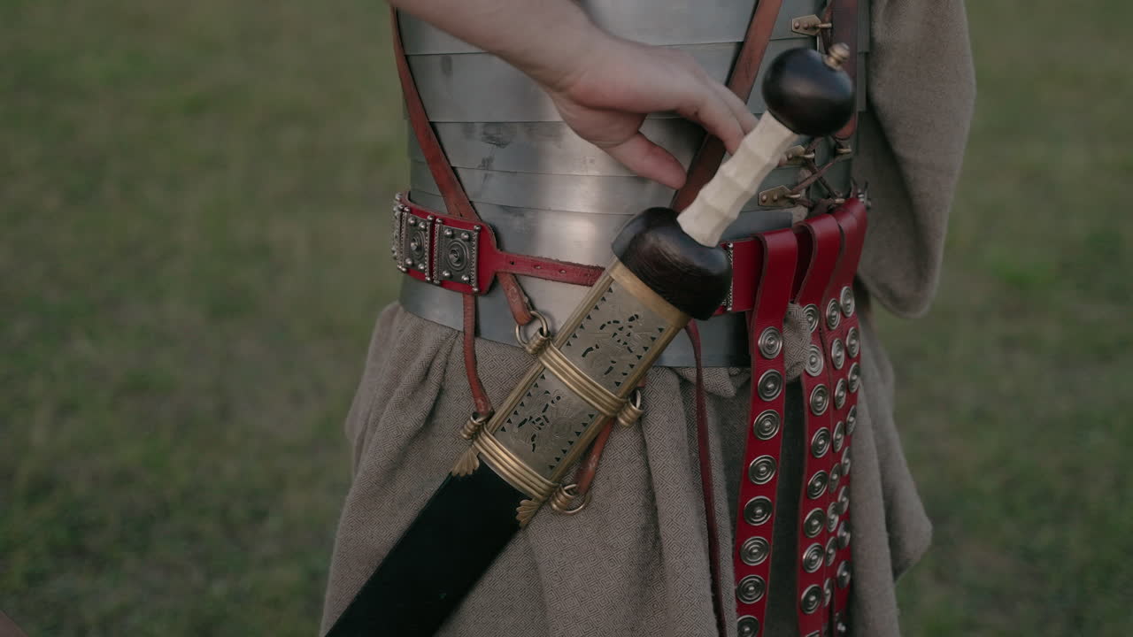 Roman Soldier in Armor