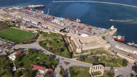 old castle in the harbor