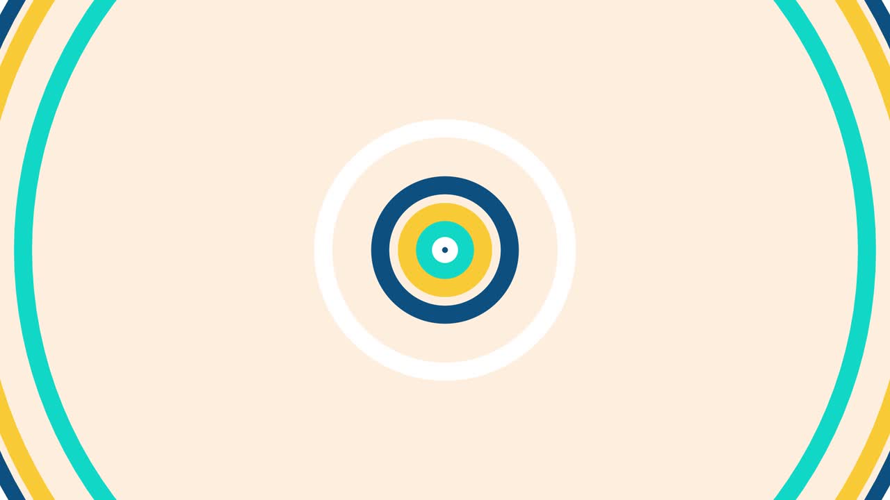 fondo de bucle abstracto minimalista dibujado a mano