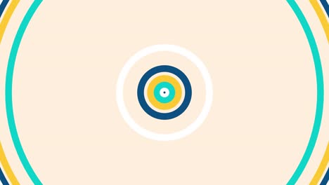 fondo de bucle abstracto minimalista dibujado a mano