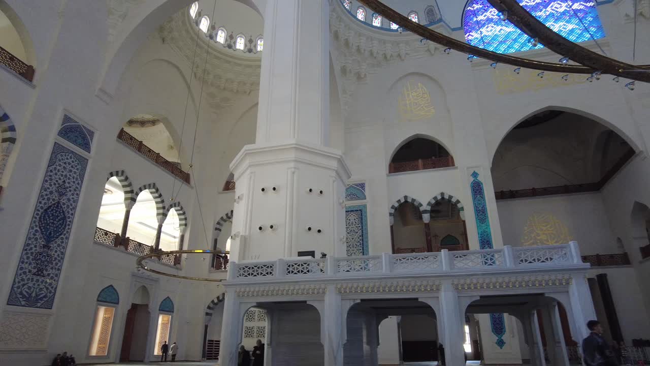 Interior of a Modern Mosque