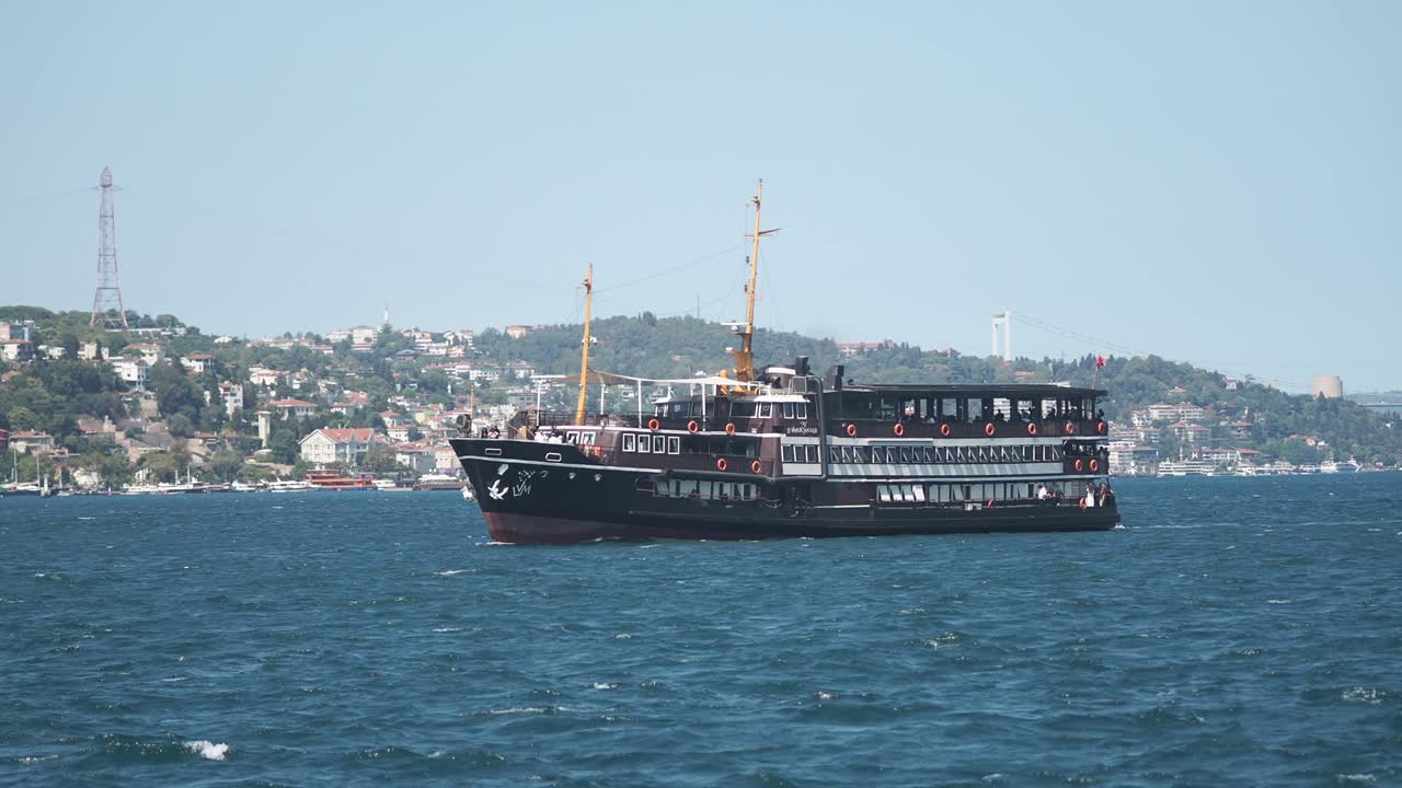 Ferry boat on the sea