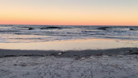 magical beautiful sunset on hilton head island south