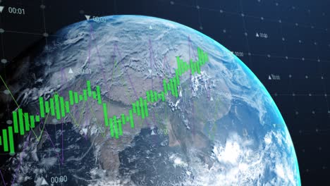 Animación-Del-Procesamiento-De-Datos-Financieros-En-Todo-El-Mundo.