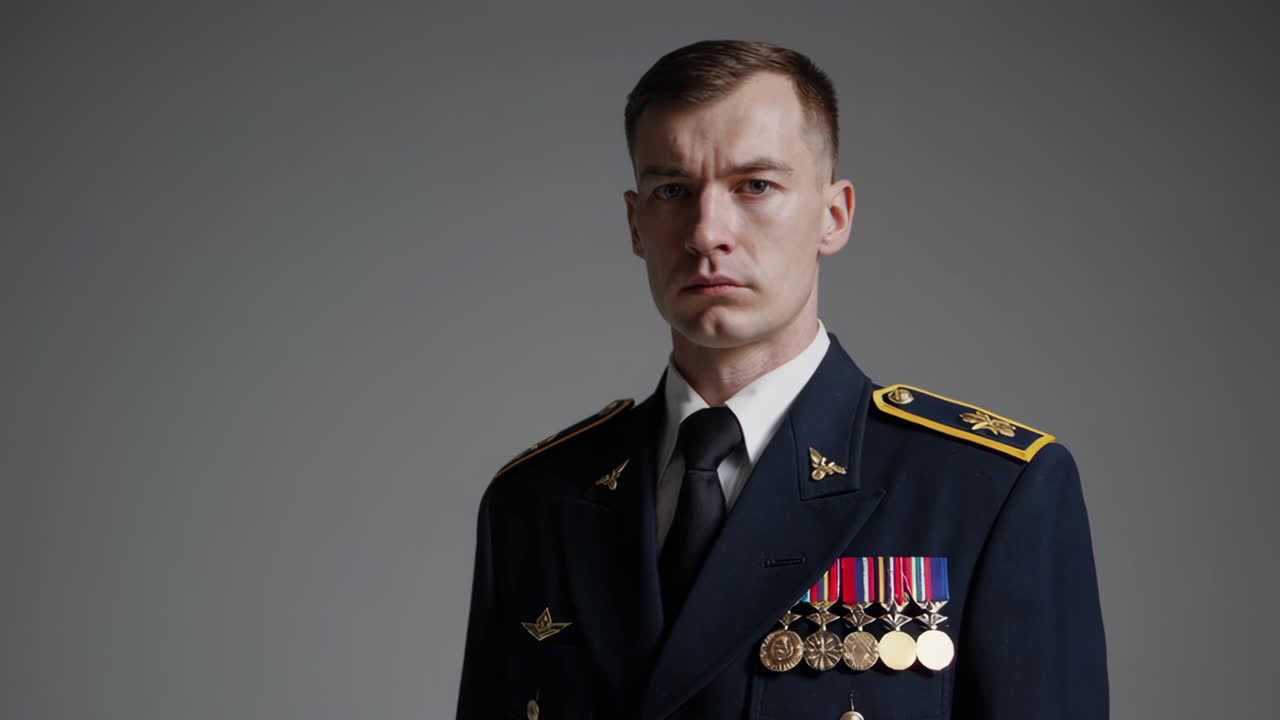 Military Officer Portrait