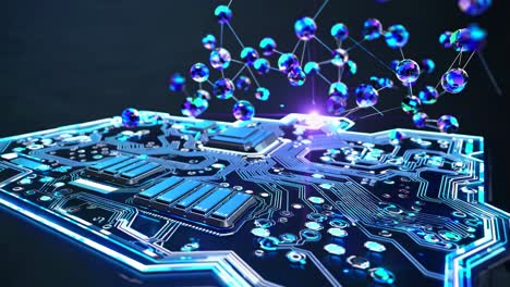 advanced technology circuit board with network connections