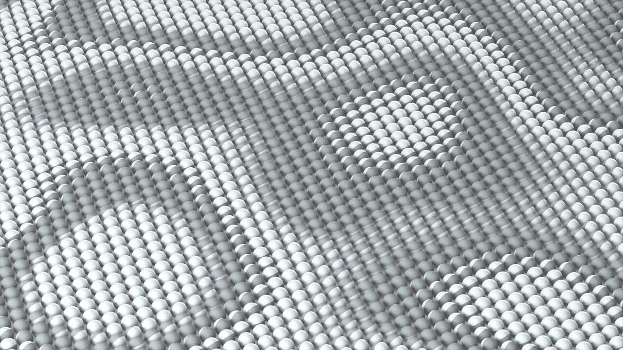 다채로운 파동하는 구체 루프