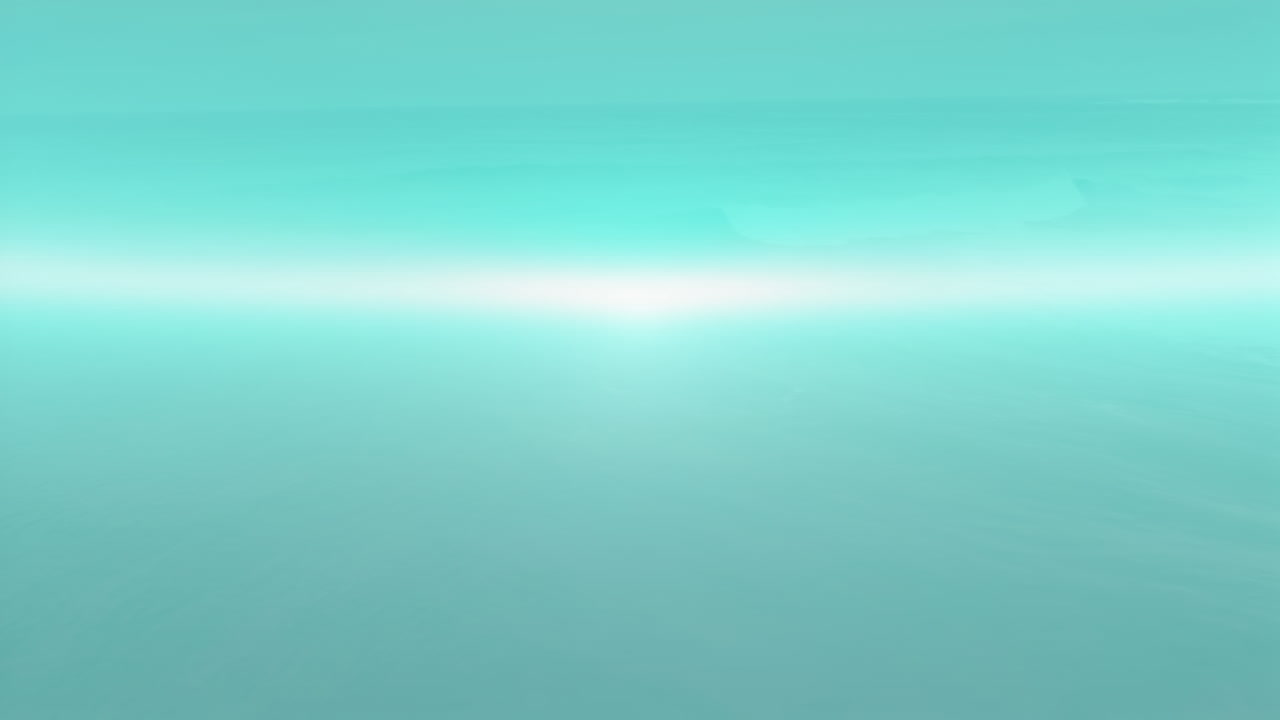 Animation of data processing over seascape