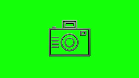 diseño de iconos de redes sociales. esquema de iconos web. gráficos en movimiento.