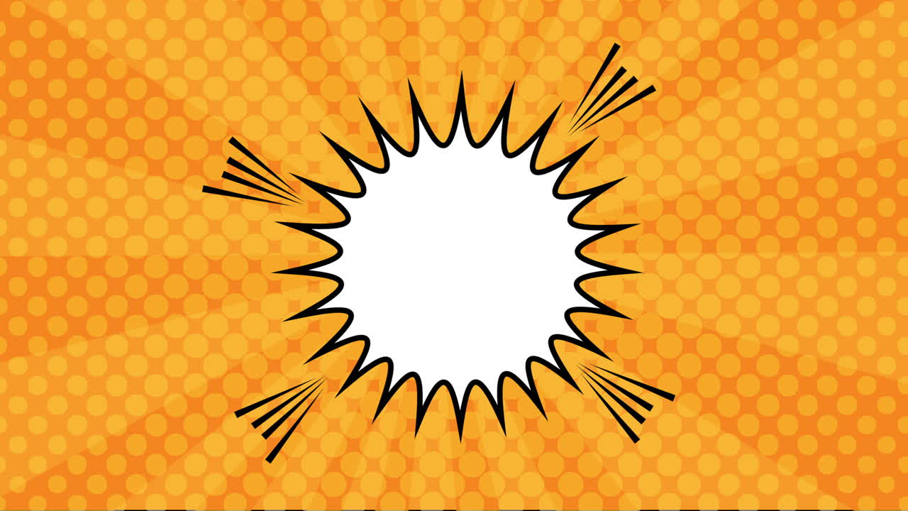 expresión burbuja de salpicaduras estilo de arte pop