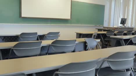 empty college lecture hall