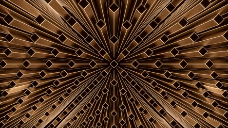 geometric abstract background with glowing cubes