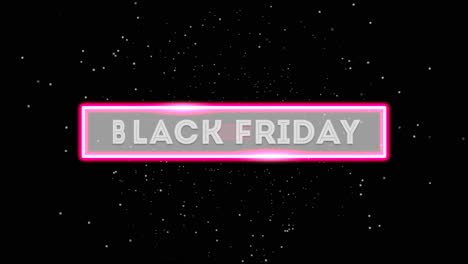 Black-Friday-with-red-neon-squares-and-stars-in-galaxy