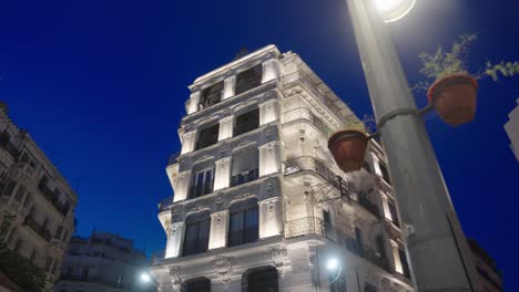 a historic building in the city center of algiers. algeria