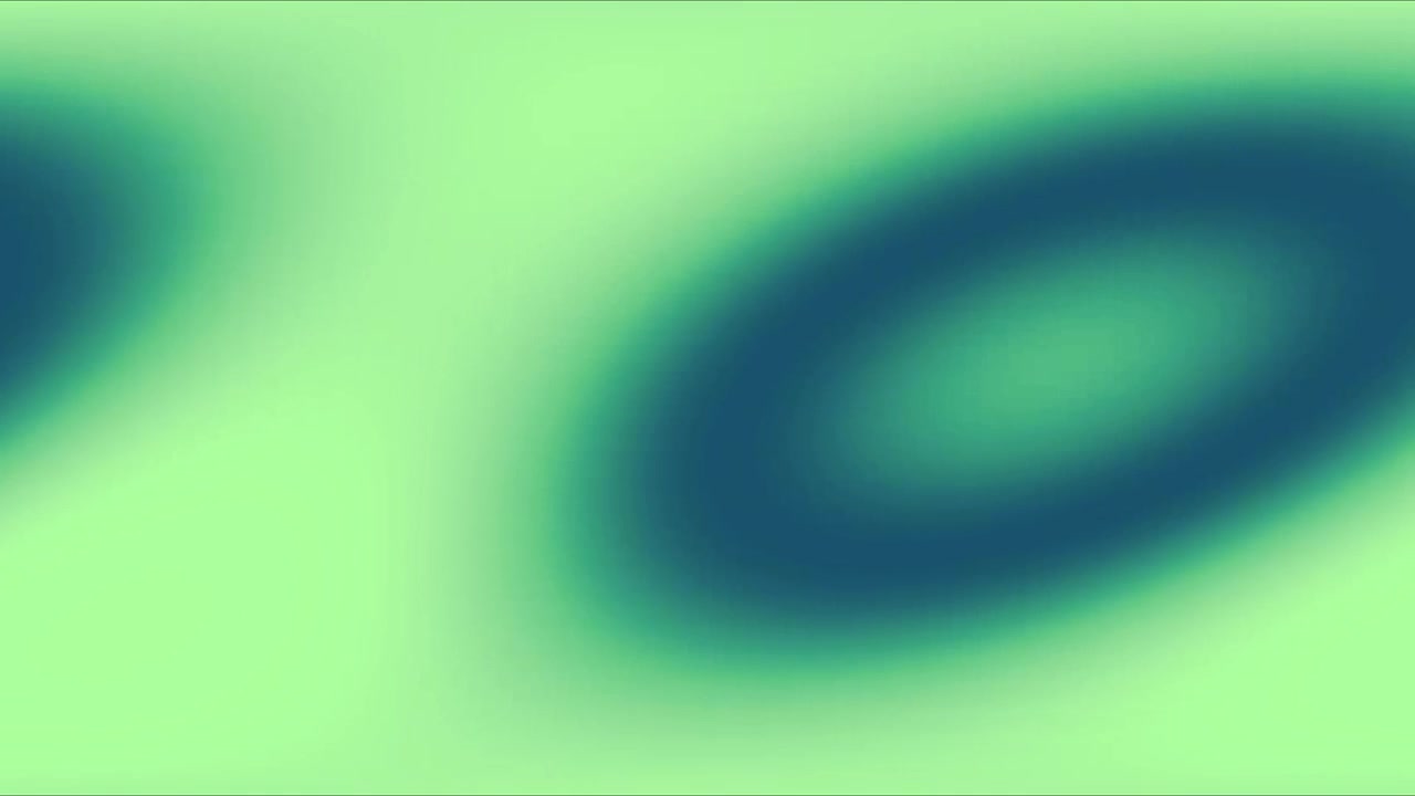 Abstract Motion Background with Soft Green and Teal Gradient Waves