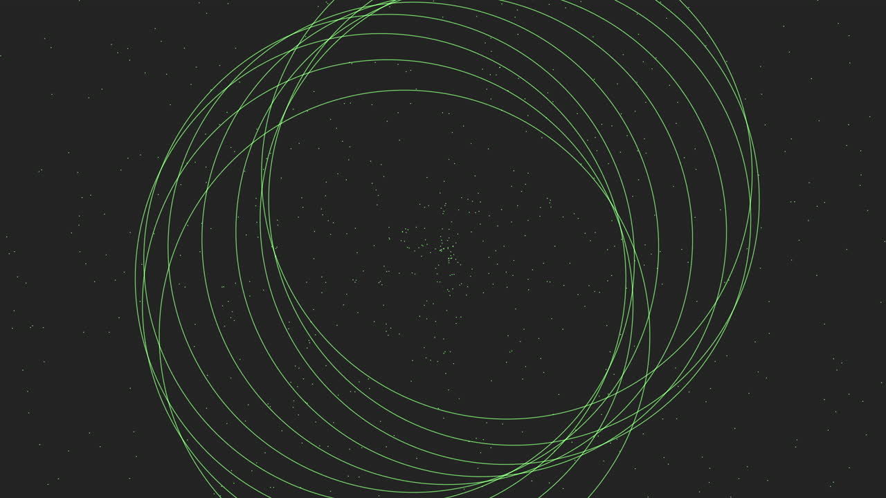 An abstract circular formation composed of intersecting lines spiraling in varied directions, creating a mesmerizing geometric pattern. The image's purpose remains undisclosed