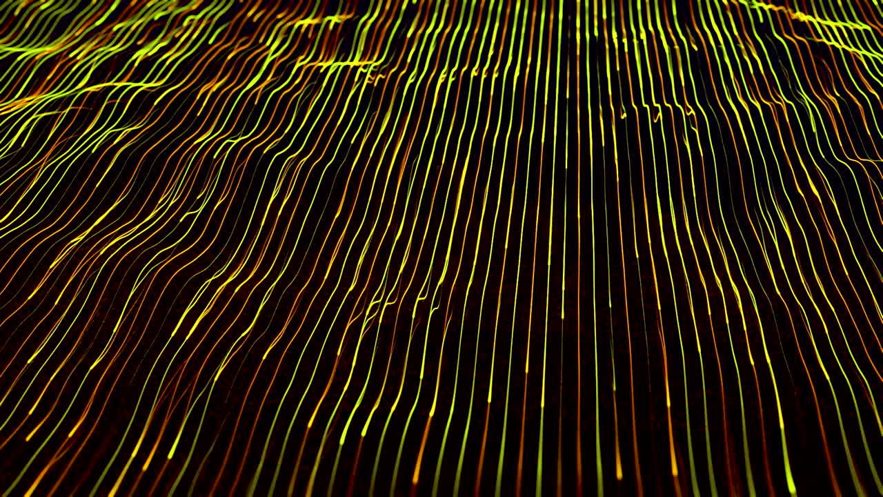 абстрактные светящиеся линии