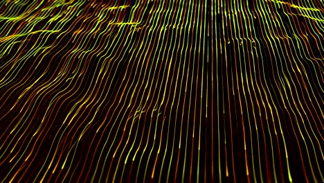 líneas brillantes abstractas