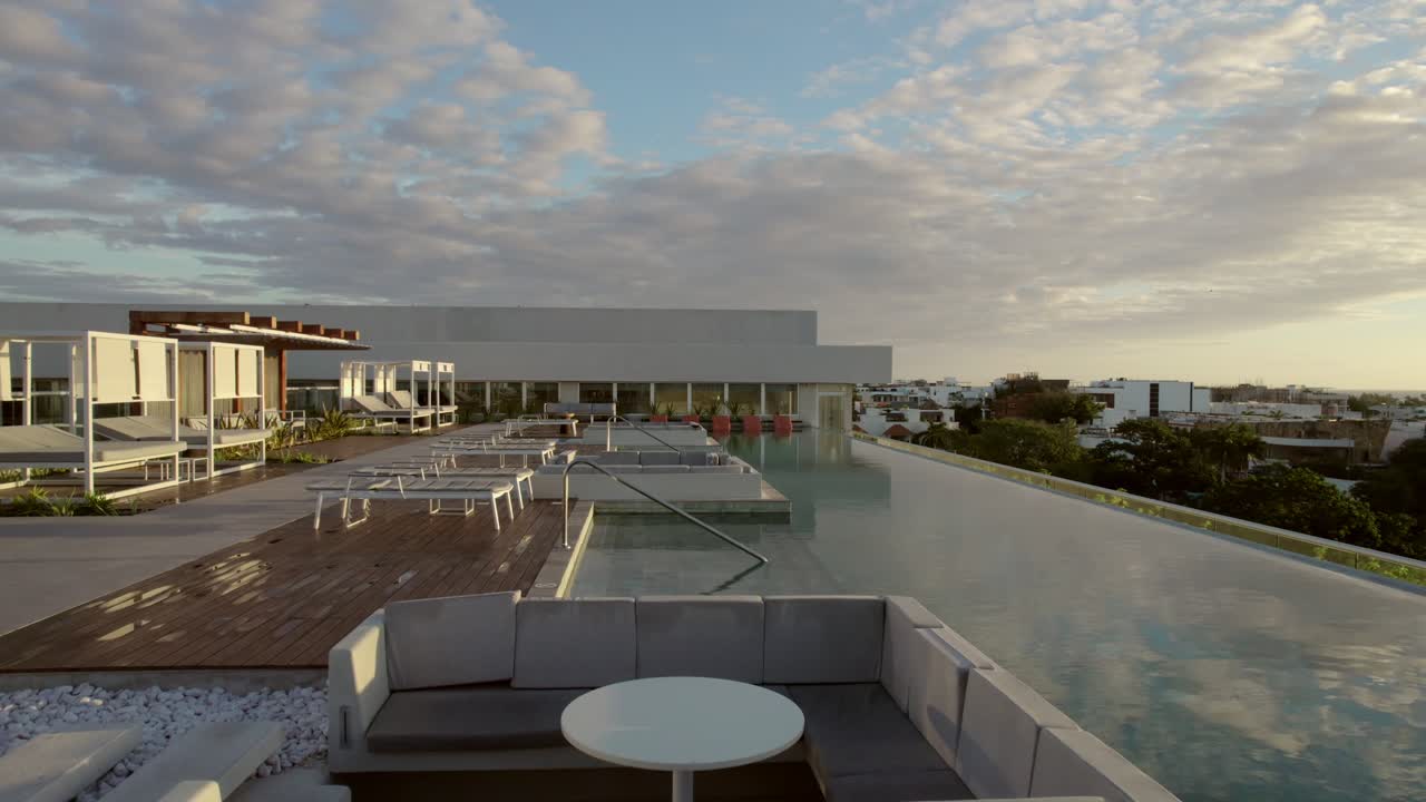 고급 빌라 의 드론 사진