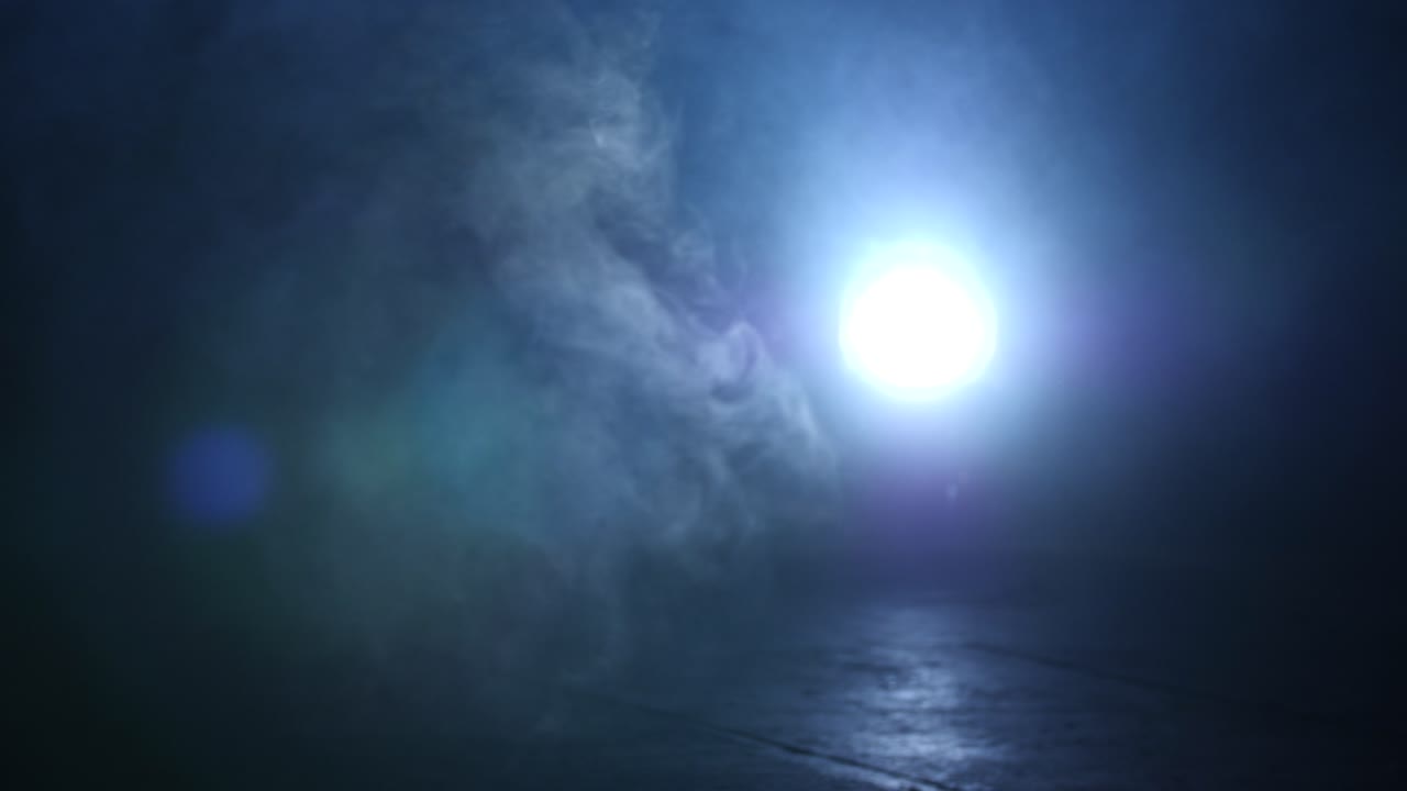 연기 및 조명 스튜디오 배경