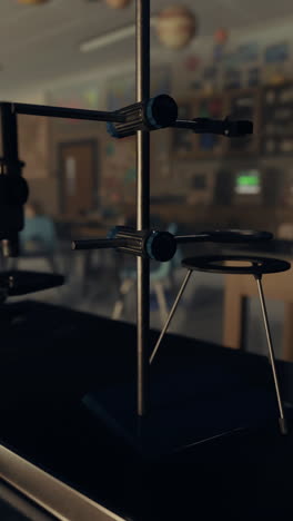 Science Classroom with Lab Equipment