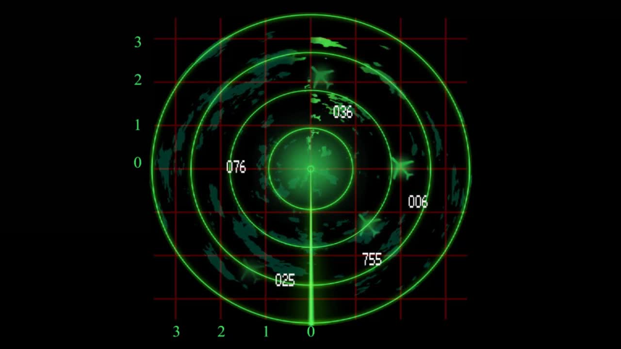 avión de monitoreo de radar