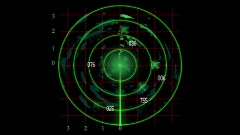 radar monioring plane