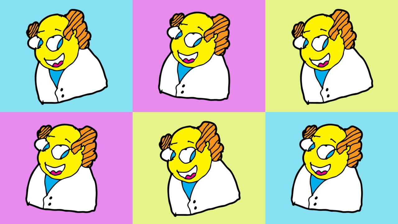 어린이 그림 p op 예술 교수의 테마와 함께 원활한 배경