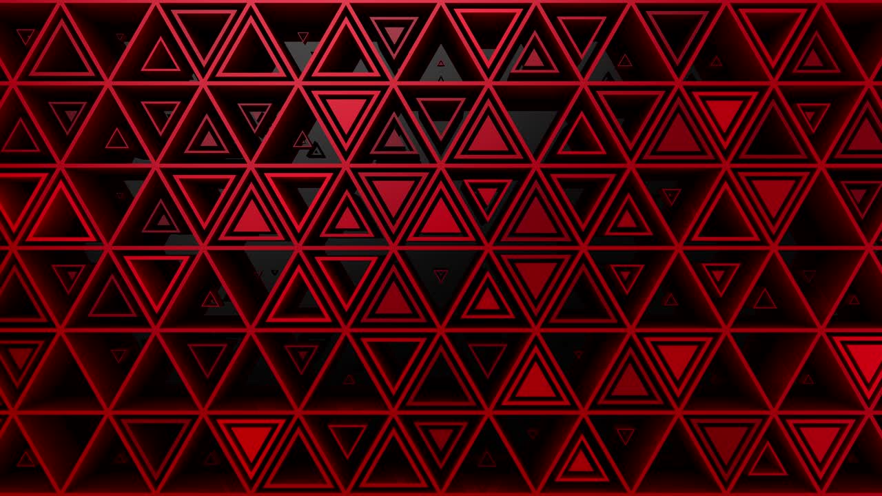 el fondo de los triángulos