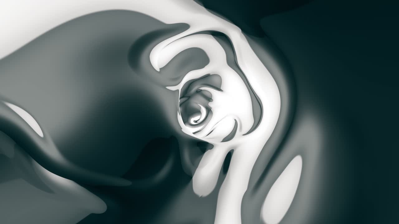 renderización 3d del túnel en luz y entorno cgi, animación abstracta en 4k