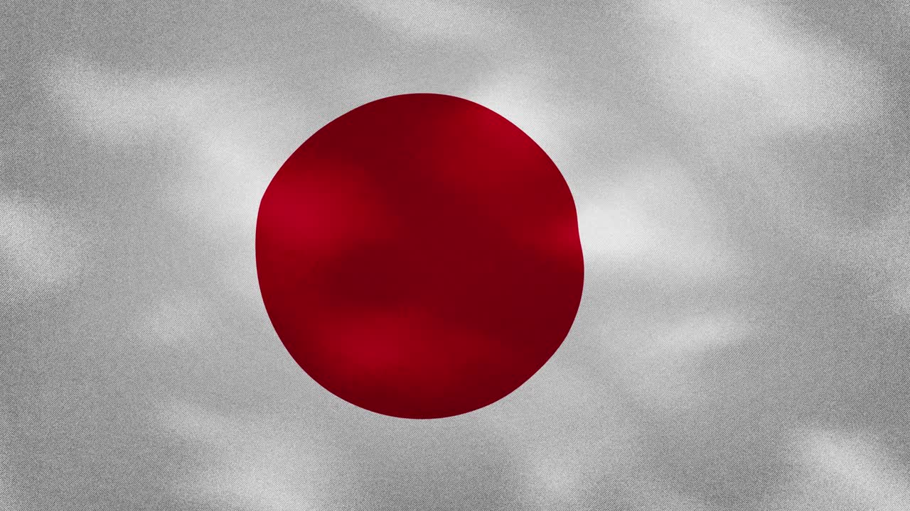 일본 발의 밀집된 직물 파동, 배경 루프