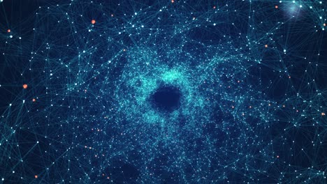 technology network background concept.
