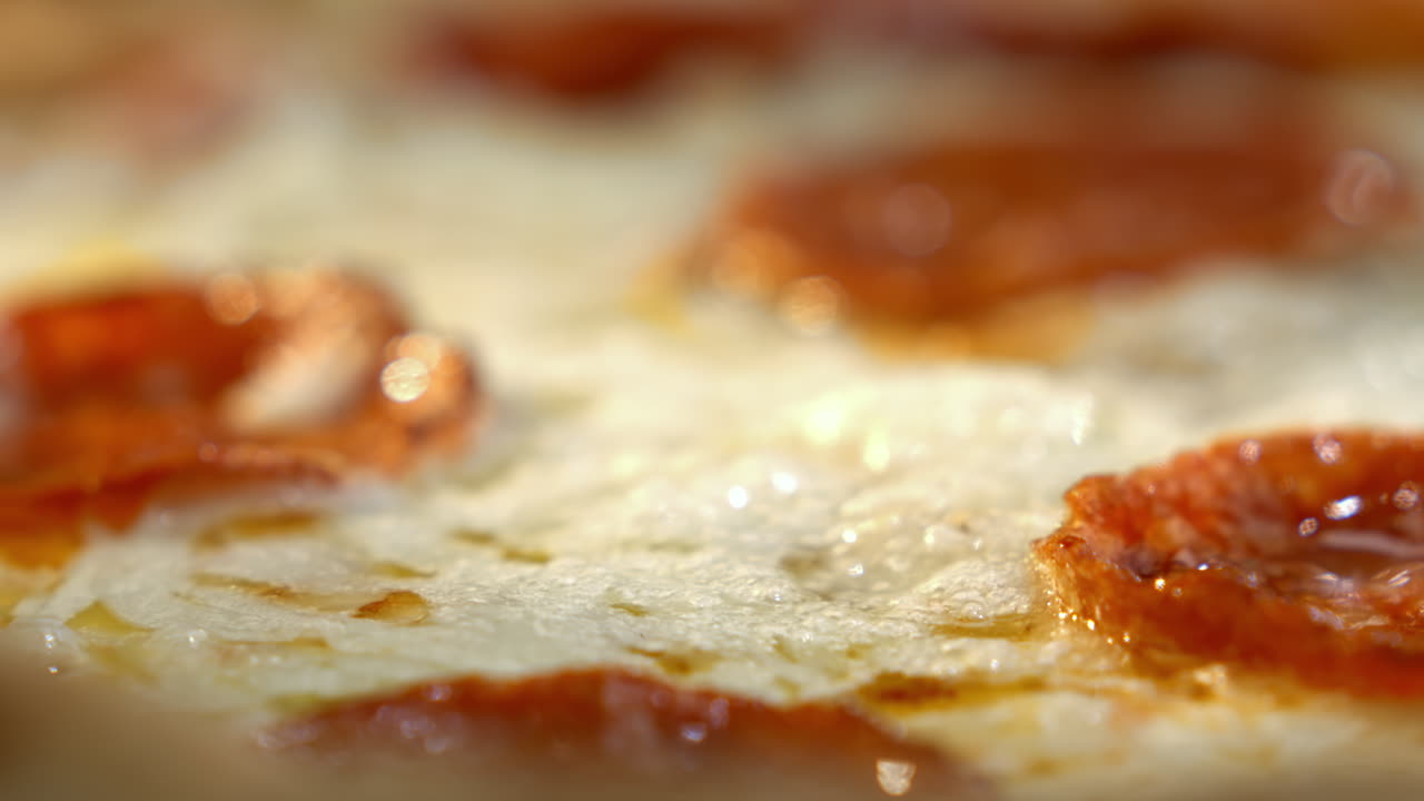 Close-up of Pepperoni Pizza