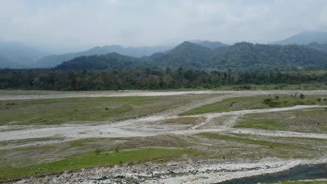 Natürliche-Schönheit-Indiens-Und-Der-Grenze-Oder-Des-Hochlandes-Von-Bhutan